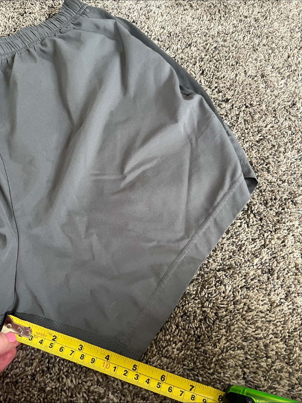 Gymshark Men's Dark Gray Athletic Shorts men’s medium. Good condition. - Picture 7 of 11